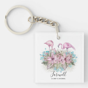 Flamingos Farewell Adjö Bon Voyage Gift Friends