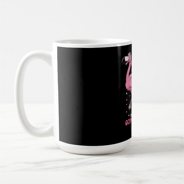Flamingos | Folk bör sluta förvänta sig normalt Kaffemugg (Vänster)
