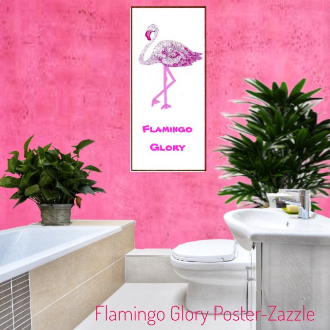 Flamingos Glory Poster (Skapare uppladdad)