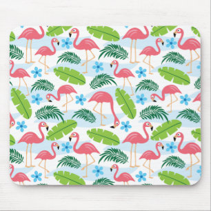 Flamingos i Paradise Mousepad Musmatta