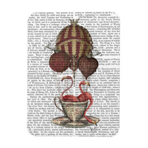 Flamingos i Tekopp Magnet