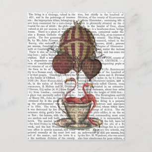 Flamingos i Tekopp Vykort