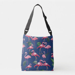 Flamingos Kärlek Mönster 2 Axelväska