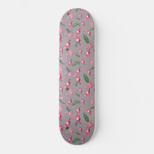 Flamingos Kärlek Mönster 6 Mini Skateboard Bräda 18,5 Cm