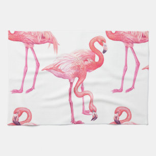 Flamingos Kökshandduk