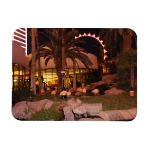 Flamingos Las Vegas fotomagnet Magnet