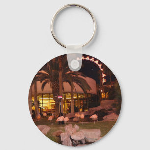 Flamingos, Las Vegas Keychain Nyckelring