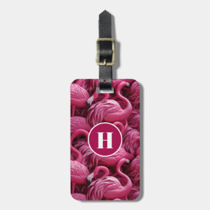 Flamingos Luggage Tag Bagagebricka