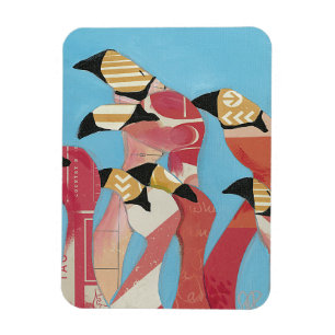 Flamingos Magnet