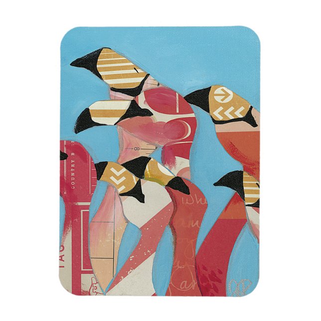 Flamingos Magnet (Vertikal)
