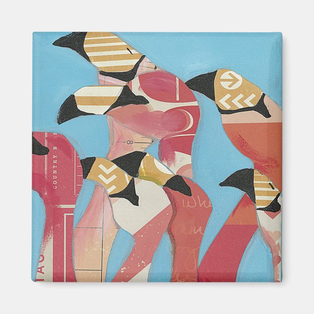 Flamingos Magnet (Framsidan)