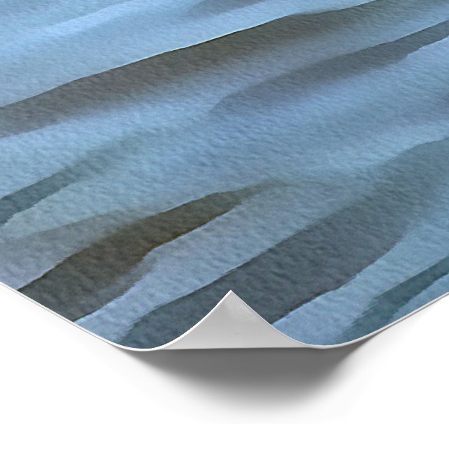 Flamingos Matande tid Akrylmålning Poster (Hörn)