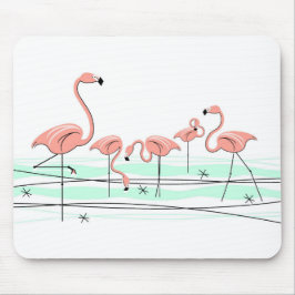 Flamingos Ocean Group mousepad Musmatta