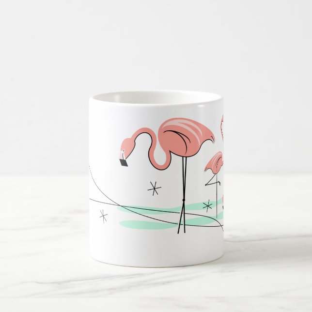Flamingos Ocean Trio 3 mugg (Center)