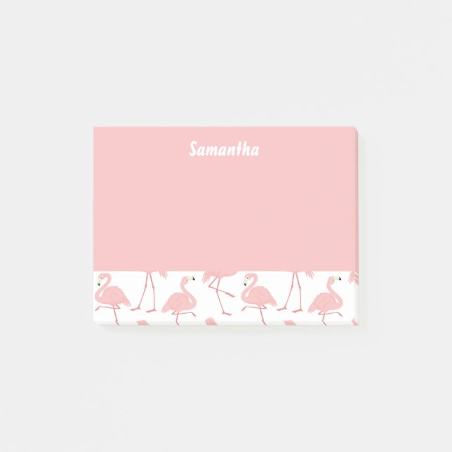 Flamingos Post-it Block (Framsida)
