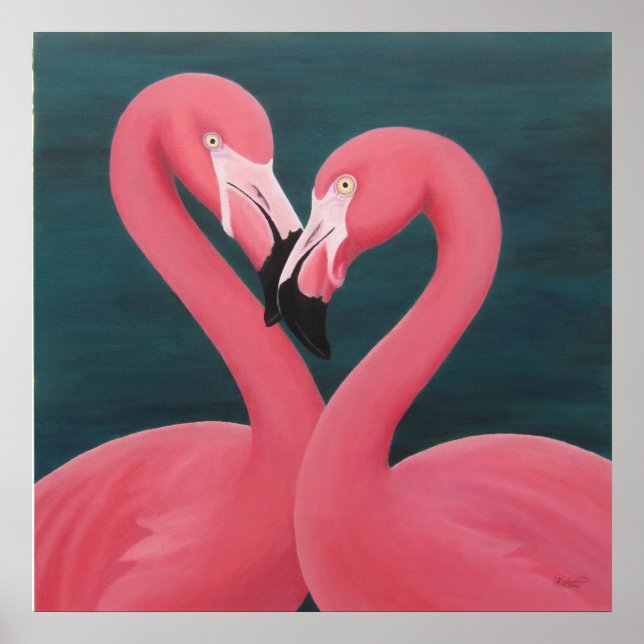 Flamingos Poster (Framsidan)