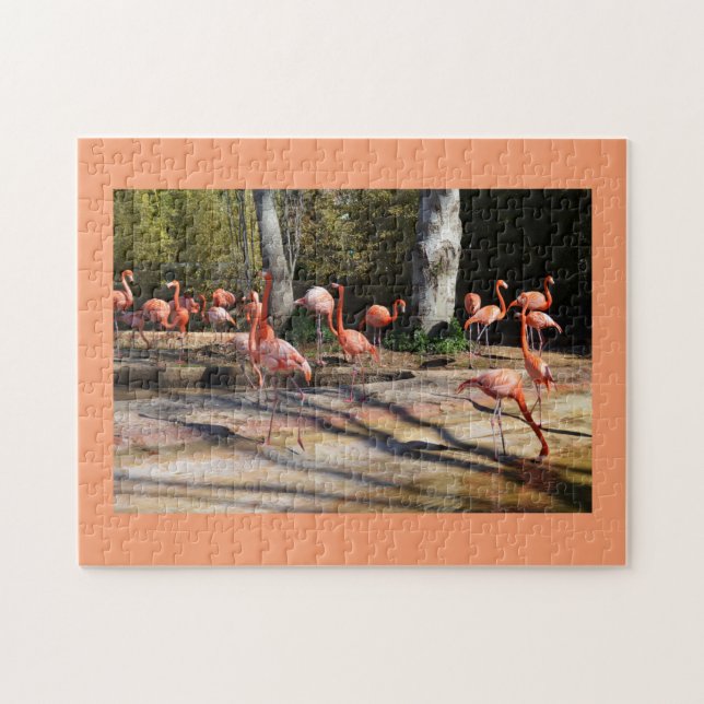 Flamingos Pussel (Horisontell)