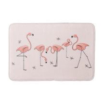 Flamingos Rosa Batterimat