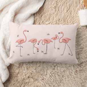 Flamingos Rosa Group lumbar Lumbarkudde