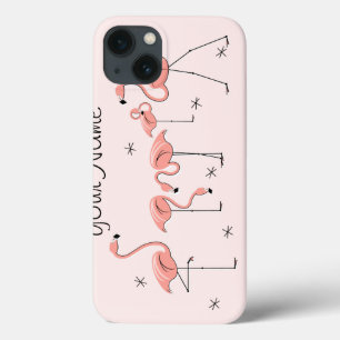 Flamingos Rosa Group "Namn" iPad-ärendet