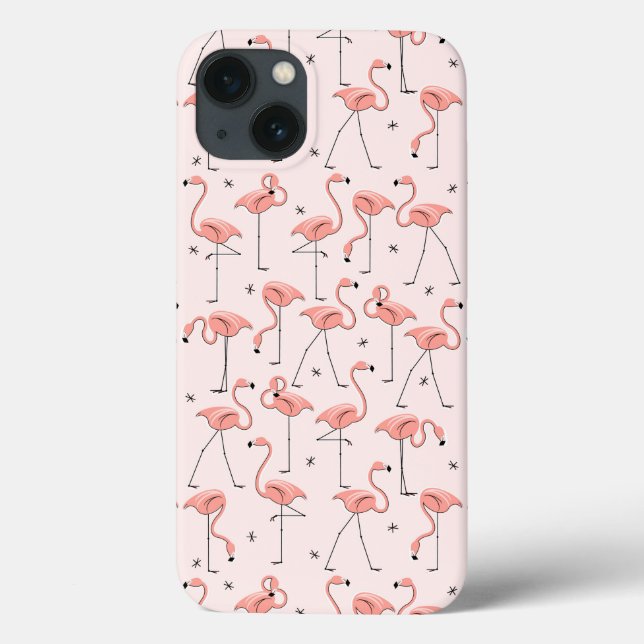 Flamingos Rosa iPad Mini fodral (Baksida)
