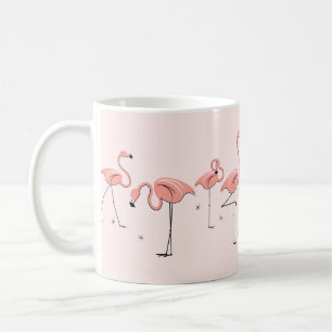 Flamingos Rosa Line mugg