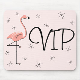 Flamingos Rosa ’VIP’ mousepad Musmatta