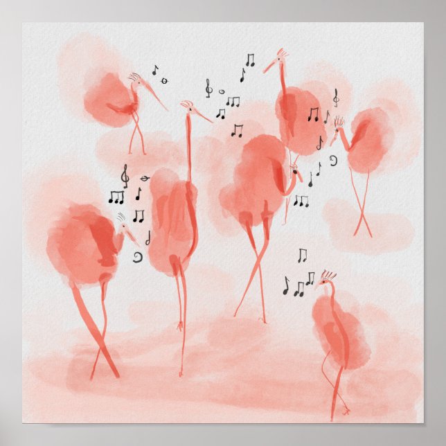 Flamingos singling poster (Framsidan)