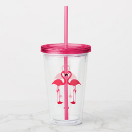Flamingos Take Away Mugg