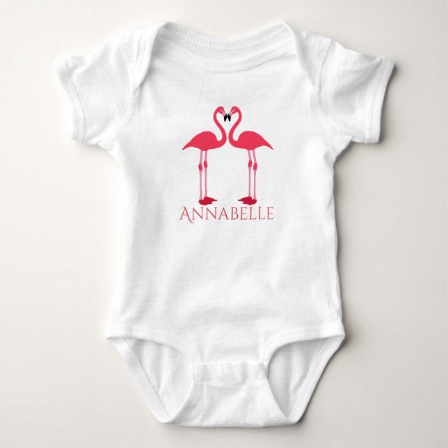 Flamingos Tee Shirt (Framsida)