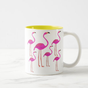 Flamingos Två-Tonad Mugg