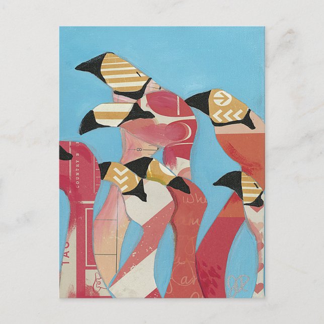Flamingos Vykort (Framsida)
