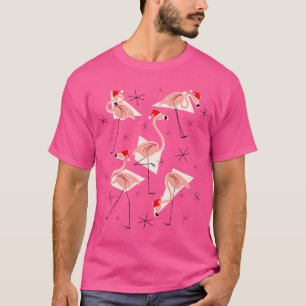 FlamingoSantas rosa t-skjorta manar T Shirt