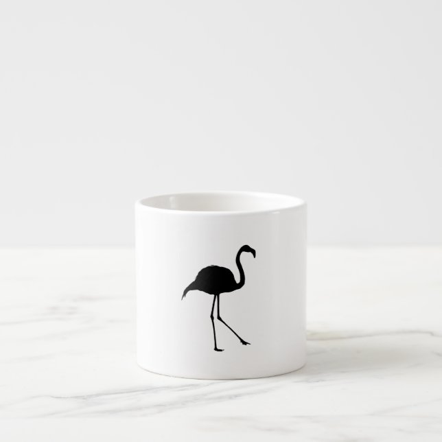 FlamingoSilhouette Espressomugg (Framsidan)