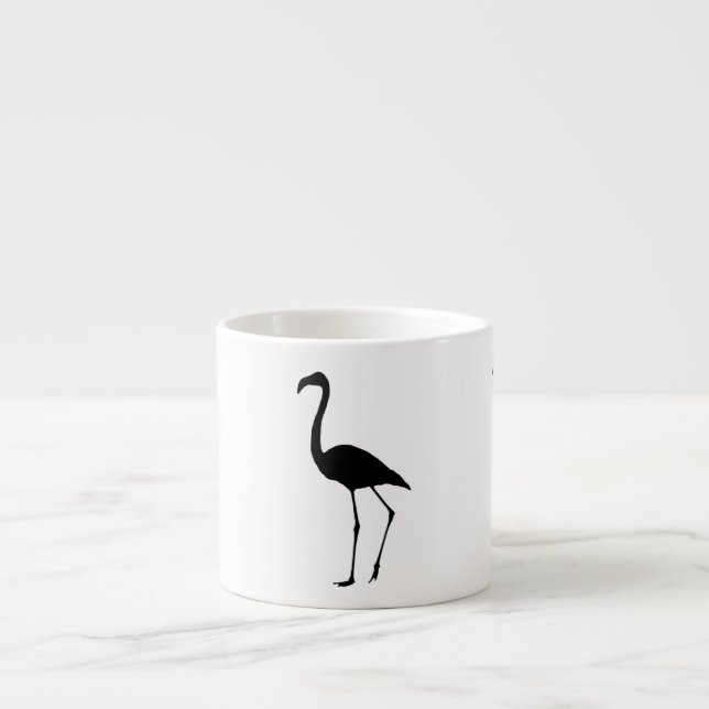 FlamingoSilhouette Espressomugg (Framsidan)