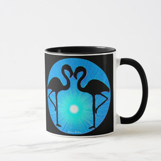 FlamingoSilhouettemugg Mugg (Höger)