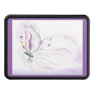 Flamingosläphaken täcker skydd för dragkrok