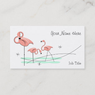 FlamingoTriovisitkort Visitkort