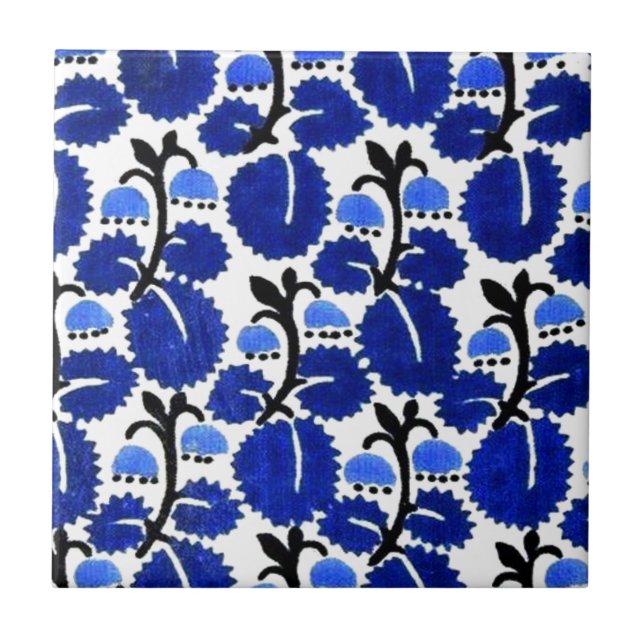 Flamingovintagedesign 1910 kakelplatta (Framsidan)