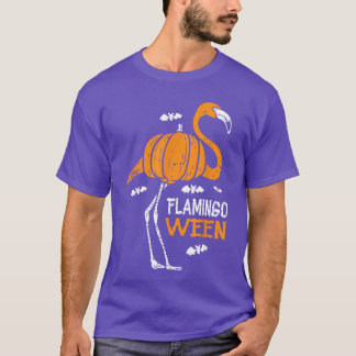 Flamingoween-test eller behandling av fågel Älskar T Shirt