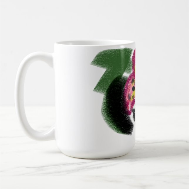 Flamings kärlek  kaffemugg (Vänster)