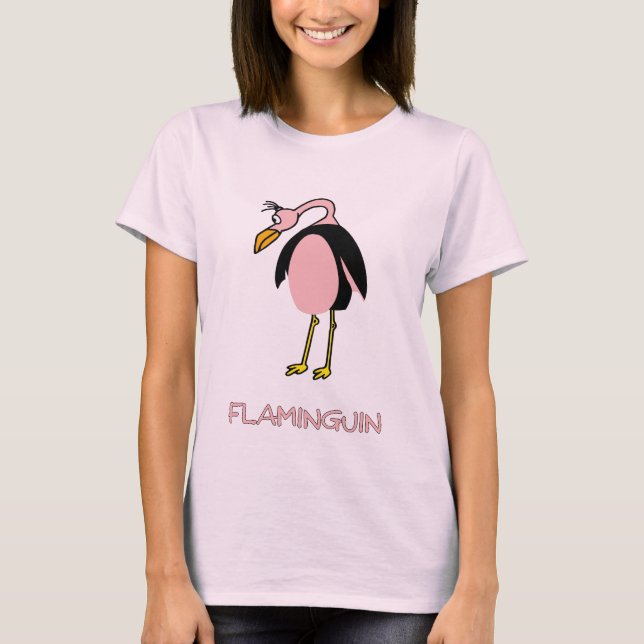 Flaminguin T-shirt (Framsida)