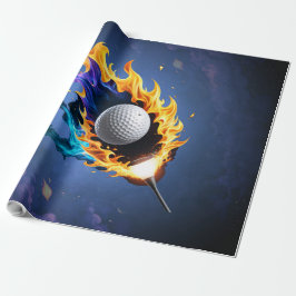 Flamintensitet: golfplattan boll i aktion presentpapper