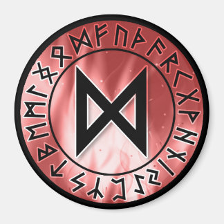 Flamlöpare, Red [24]. Dagaz] Magnet