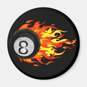 Flamma boll 8 magnet