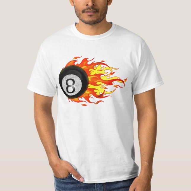 Flamma boll 8 t-shirt (Framsida)
