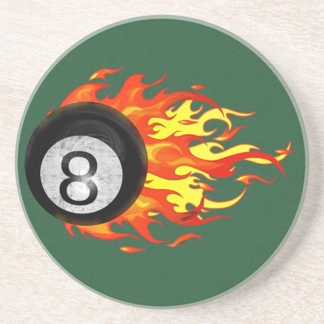 Flamma boll 8 underlägg sandsten (Framsidan)