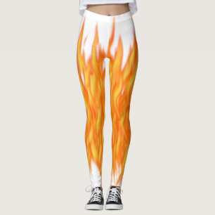 Flamma damasker leggings