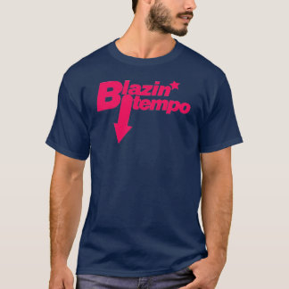 Flamma Downtempo blåttrosor T-shirt