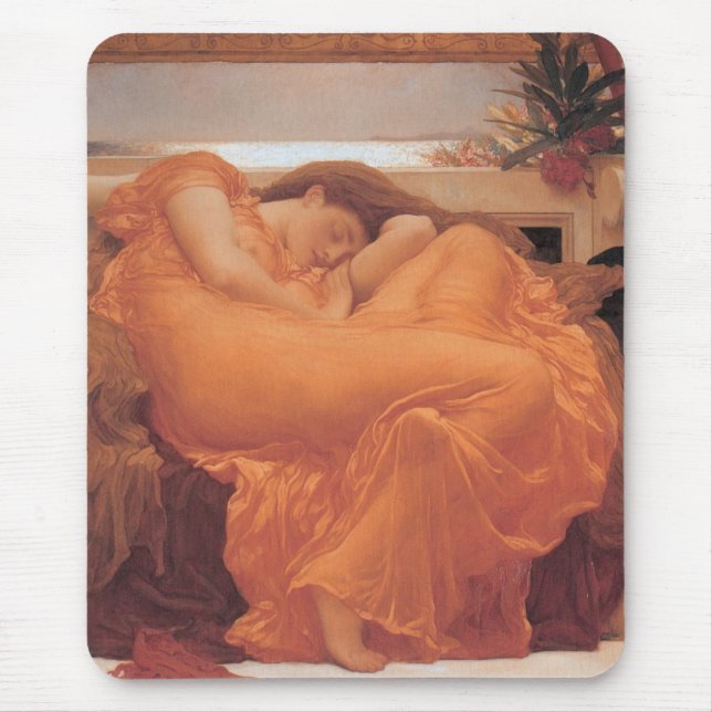 Flamma Juni av Frederick Leighton Musmatta (Framsidan)